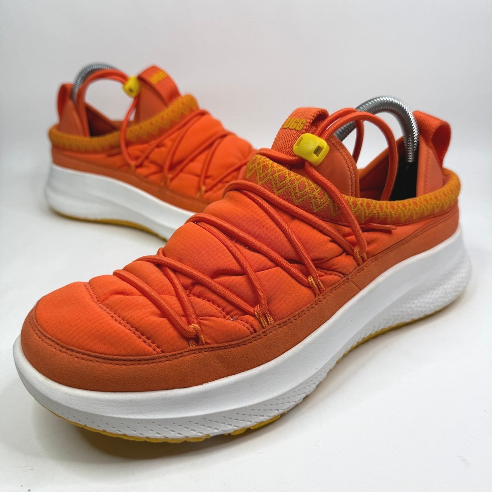 UGG Tasman Slipper Sneakers Mens 8.5 Orange 3M Thinsulate Quilted 1120921